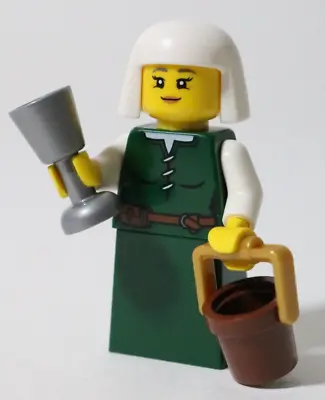 Buy LEGO Castle Maid Minifigure 10305 Medieval Female Peasant Knights - Genuine • 10.99£