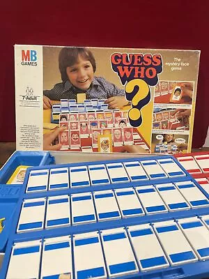 Buy Guess Who? Board Game Retro Vintage MB Games Original 1979 100% Complete • 19.99£