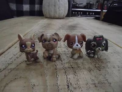 Buy Littlest Pet Shop Hasbro Set Of 4 Dog Figures #5 • 13.99£