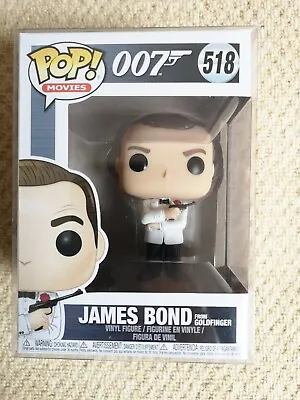 Buy 007 James Bond Sean Connery White Tuxedo #518 From Goldfinger Funko Pop NEW  • 14£