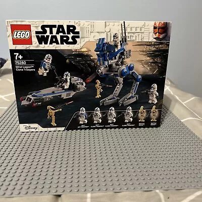 Buy LEGO Star Wars 501st Legion Clone Troopers Battle Pack 75280 Brand New In Box • 15£