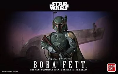 Buy BANDAI Star Wars Boba Fett 1/12 Scale Plastic Model Kit • 57.16£