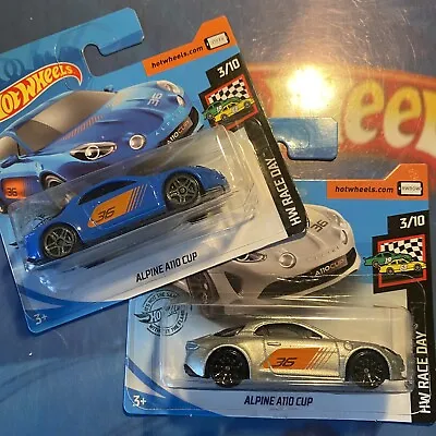 Buy Hot Wheels Alpine A110 - Both 2020 Race Day Variants - BOXED Shipping • 13.95£