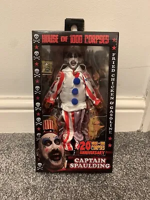 Buy House Of 1000 Corpses Captain Spaulding 8  Clothed Action Figure • 44.99£