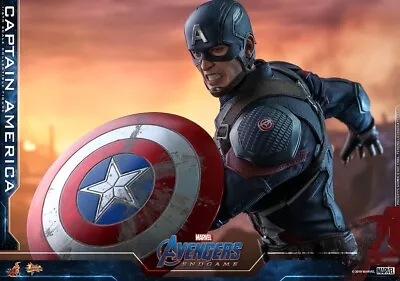 Buy Hot Toys Captain America Avengers Endgame Marvel Mms536 NEW • 270£