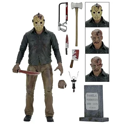 Buy Friday The 13th - 7  Scale Action Figure - Ultimate Part 4 Jason - New • 40.73£
