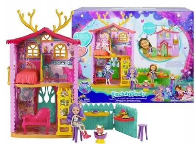 Buy Enchantimals Little Deer House + Danessa Doll Gyj18 • 63.70£