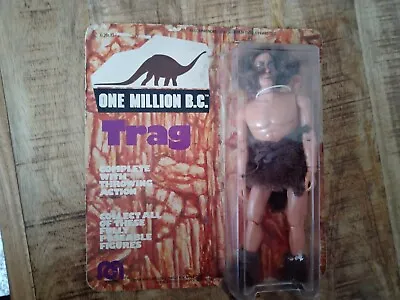 Buy 1977 Mego One Million B.C. Trag Caveman 8  Action Figure On Original Card Reseal • 45£