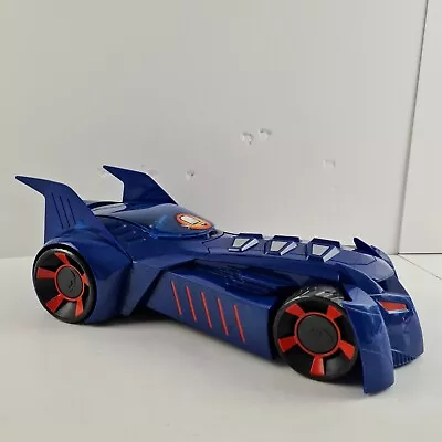 Buy Batman Power Attack Total Destruction Batmobile Blue Mattel 2012 • 12.99£