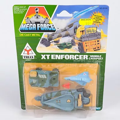 Buy MOC Vintage 1989 Kenner Mega Force Triax XT-Enforcer Mobile Catapult • 45£