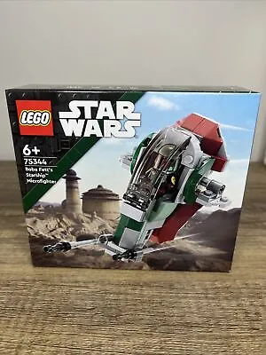 Buy LEGO 75344 Star Wars Boba Fett's Starship Microfighter The Mandalorian NEW • 9.99£