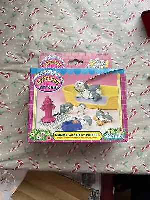 Buy Littlest Pet Shop Vintage Kenner Mummy With Baby Puppies  • 30£