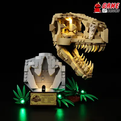 Buy Light Kit For Dinosaur Fossils: T. Rex Skull Compatible With LEGO® 76964 Classic • 18.94£