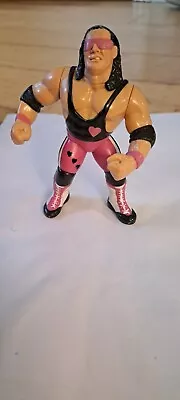 Buy WWF WWE Hasbro Bret The Hitman Hart Wrestling Figure Series 4 • 25£