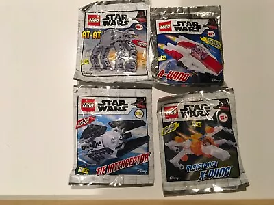 Buy Lego Star Wars At-at A-wing Tie Interceptor X-wing Brand New Sealed • 15.99£