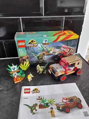 Buy LEGO Jurassic Park 30th Anniversary Dilophosaurus Ambush 76958 Adult Collector  • 7.99£
