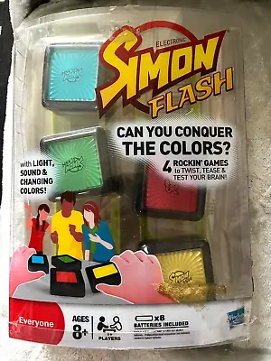 Buy Simon Flash Electronic Game Toy By Hasbro New And Unused • 14£
