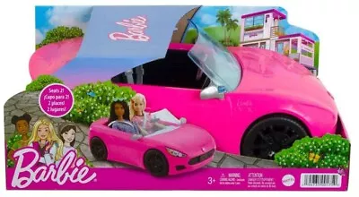 Buy Barbie Convertible 2-Seater Vehicle Hot Pink Car Toy Gift Kids Girl Play  • 27.87£