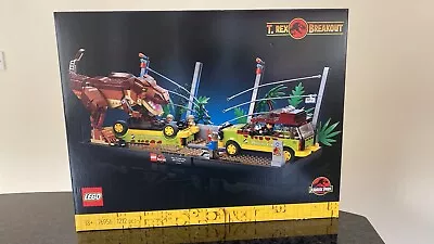 Buy LEGO 76956 Jurassic World T Rex Breakout Retired Brand New Tracked Delivery • 94.49£