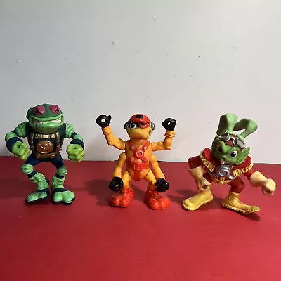 Buy Bucky O'Hare Action Figures 1990 90s Hasbro Toy Vintage Retro Lot Of 3 Toys • 9.99£