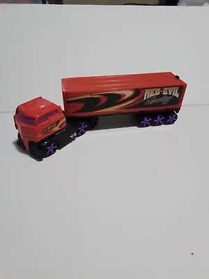 Buy Hot Wheels Med-Evil Racing Truck 2006 Transporter Lorry  Used Condition Red  • 1£