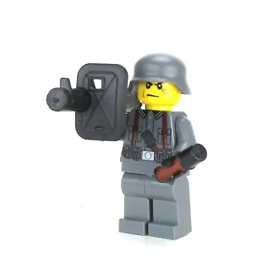 Buy Enemy Anti-Tank Soldier Axis WW2 Minifigure Made W/ Real LEGO® Minifig  • 11.57£