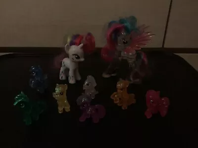 Buy My Little Pony Hasbro Mini Figures Glitter Lot Plus Other • 12£