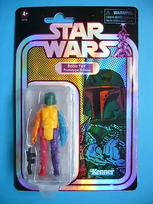 Buy Star Wars 3.75  The Retro Collection - Boba Fett Prototype (green Helmet) Moc • 32.99£