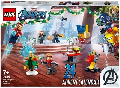 Buy LEGO 76196 Marvel Avengers Advent Calendar, Brand New, Factory Sealed, Retired • 39.99£