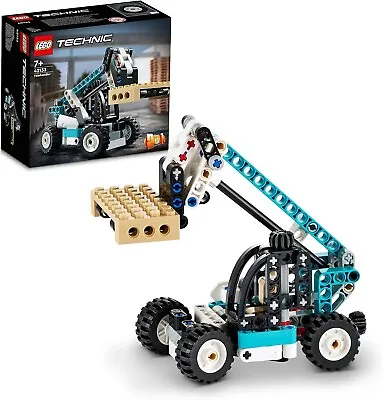 Buy LEGO Technic Telehandler 42133 Model Building Kit; 2-in-1 Toy • 12£