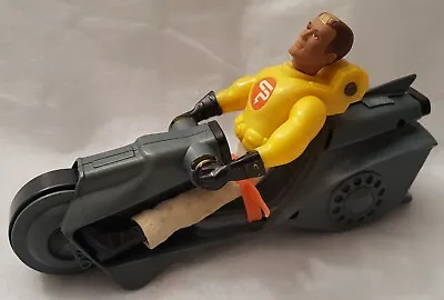 Buy Vintage 1975 Mego Corp Commander Zack Power Action Figure W Lightning Cycle Rare • 45£