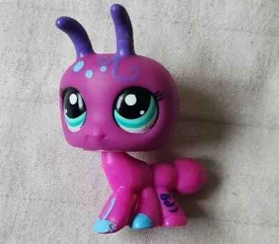 Buy 2009 Hasbro Littlest Pet Shop LPS  Purple Ant Insect Bug Blue Eyes C-031G • 14.99£