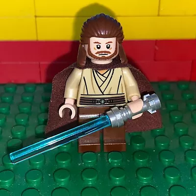 Buy Lego Star Wars Qui-Gon Jinn Jedi Master Minifigure Sw0322 7961 • 17.99£