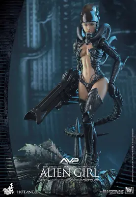 Buy New Hot Toys HAS002 Alien VS. Predator AVP Hot Angel 1/6 Alien Girl Figure • 225£