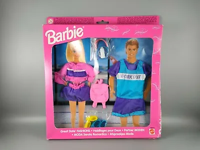 Buy Barbie Great Date Fashions Ken & Barbie Activewear Doll Clothes Mattel • 34.99£