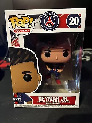 Buy Funko POP! FOOTBALL: Neymar JR PSG Paris Saint-Germain Authentic #20 • 27.50£