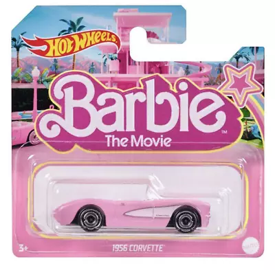 Buy Barbie: The Movie Hot Wheels Corvette Die-Cast Metal Vehicle Car New With Tags • 7.37£