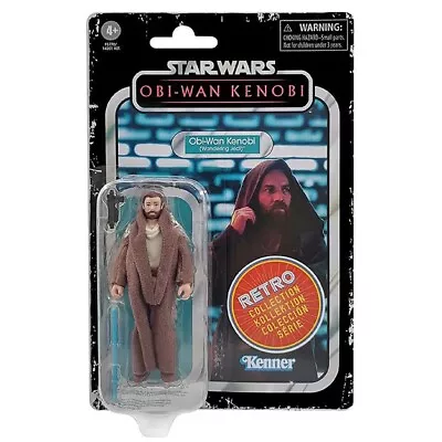 Buy Star Wars Obi-Wan Kenobi (Wandering Jedi) Retro Kenner 3.75  Action Figure • 7.99£