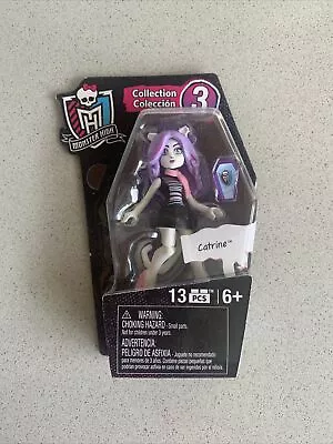 Buy Monster High Mega Bloks Catrine Mini Figure BNIB. Collection 3 CNF78 💗💜🖤 • 7.50£