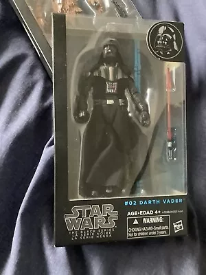 Buy 6  Star Wars Black Series Darth Vader Action Figure Hasbro #02 In Box • 28£
