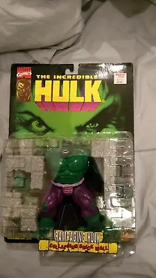 Buy 1996 Toybiz Toy Biz Incredible Hulk Rampaging MOC MINT Series 1 Brick Wall • 85£