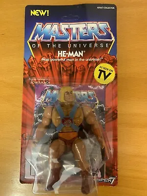 Buy Masters Of The Universe Super 7 Heman Filmation Vintage New • 25£