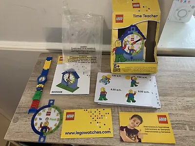 Buy Lego Time Teacher Clock Watch Instructions 9005008 • 26£