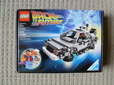 Buy LEGO - The DeLorean Time Machine -  IDEAS (21103) - New And Sealed • 149.95£