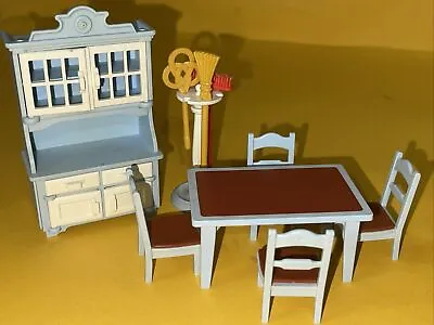 Buy Playmobil Victorian Mansion Kitchen Table & Dresser • 7.99£
