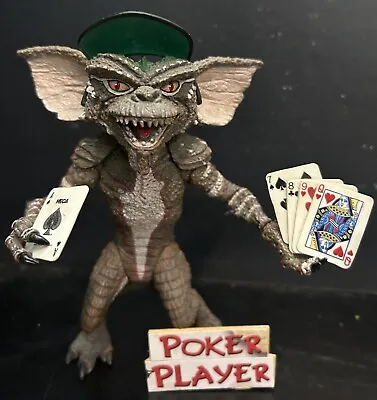 Buy Poker Player 7  Gremlins (Green Package) Neca Action Figure 2003 Rare • 39.60£