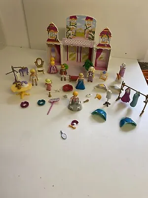 Buy Playmobil Take Along Dress Shop Princess With Added Large Palace See Pics • 9.99£