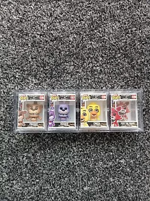 Buy Five Nights At Freddy's Bitty Pops, Freddy, Bonnie, Chica, Foxy And Display Case • 13£
