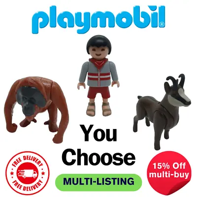 Buy Geobra Playmobil Animals & Characters Playset Action Figures Spare Replacement • 7.59£
