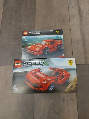 Buy LEGO SPEED CHAMPIONS: FERRARI F8 76895 + FERRARI F40 75890 Retired / BNIS Boxes. • 45£